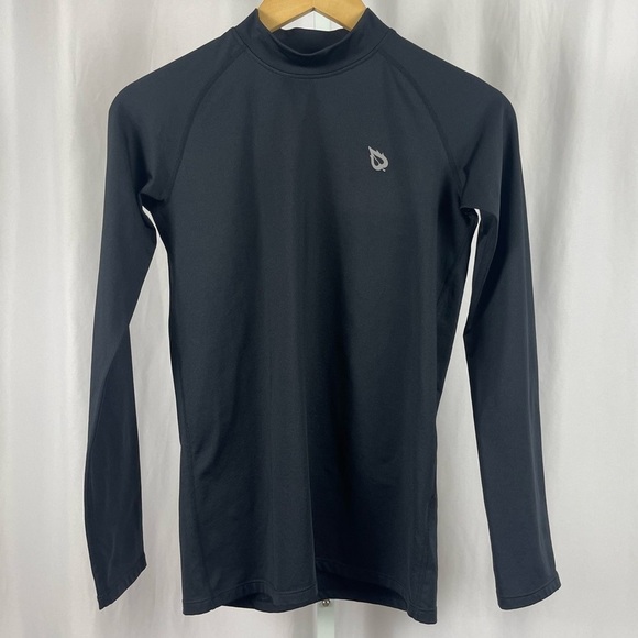 BALEAF XL Thermal Fleece Long Sleeve Top Workout Cold Weather Hiking Camping - Picture 1 of 6